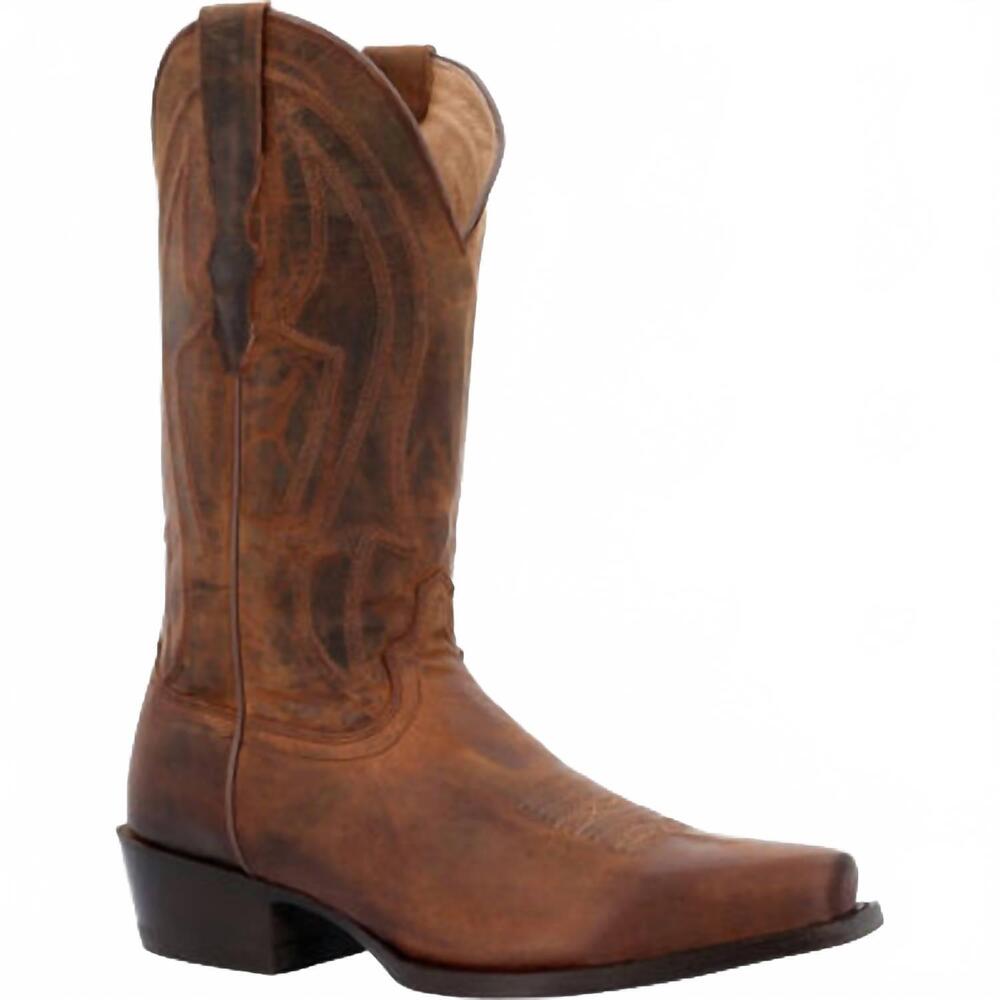 NEW DURANGO BOOTS men's santa fe western boot in derby brown